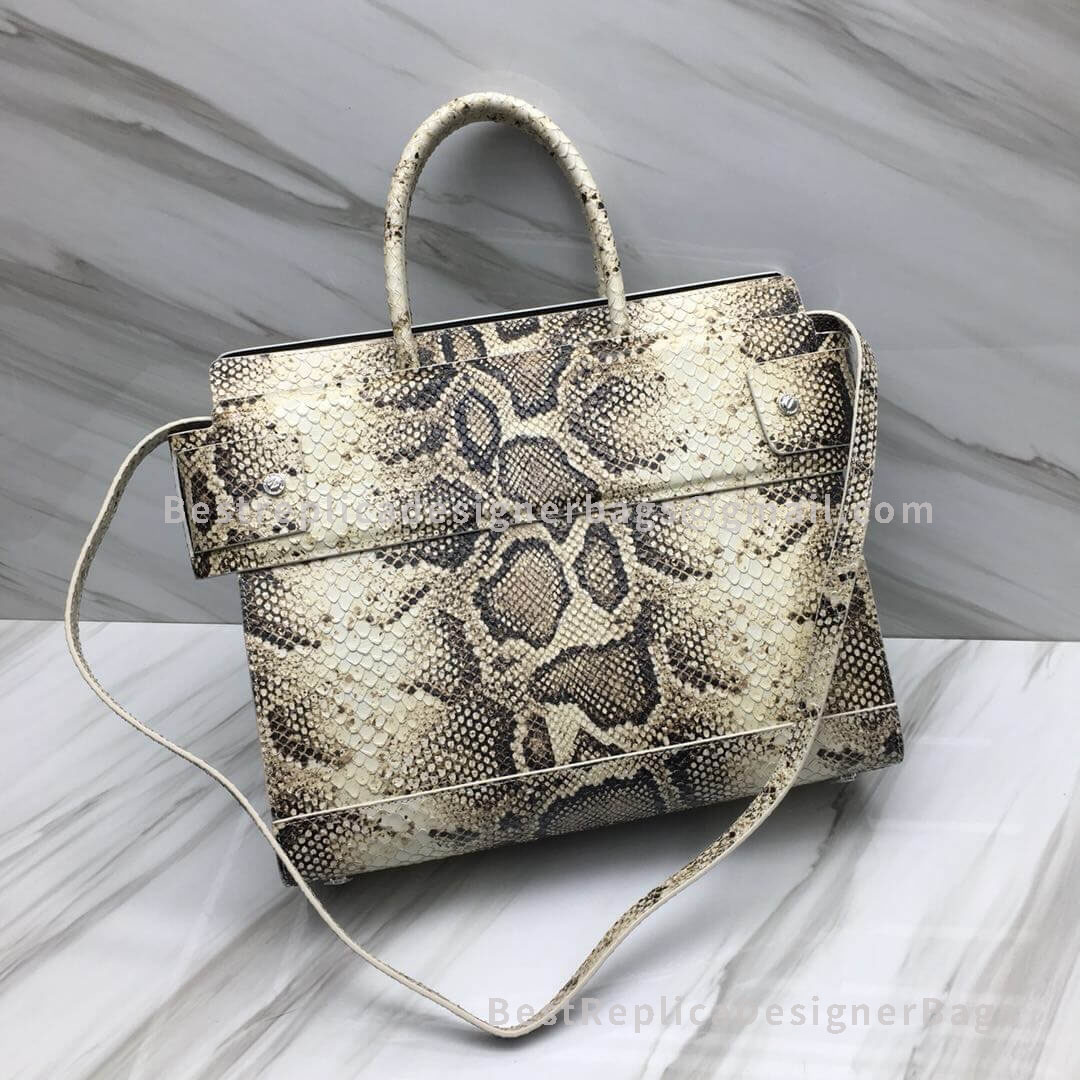 Givenchy Large Horizon Bag Yellow In Python Effect Leather SHW 29986